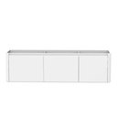 Vanité Murale Luna Sup 71" Blanc Laqué