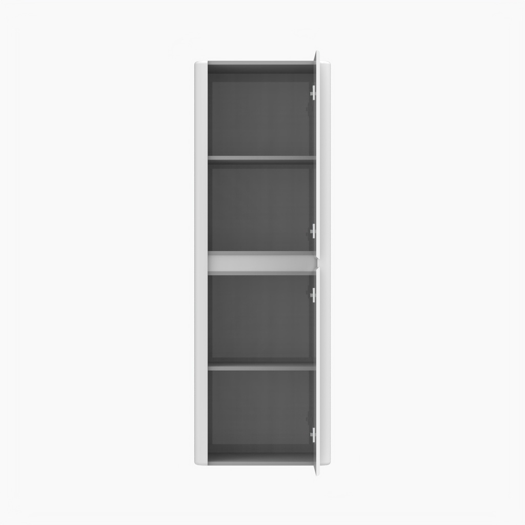 Armoire murale Luna 20" blanc laqué