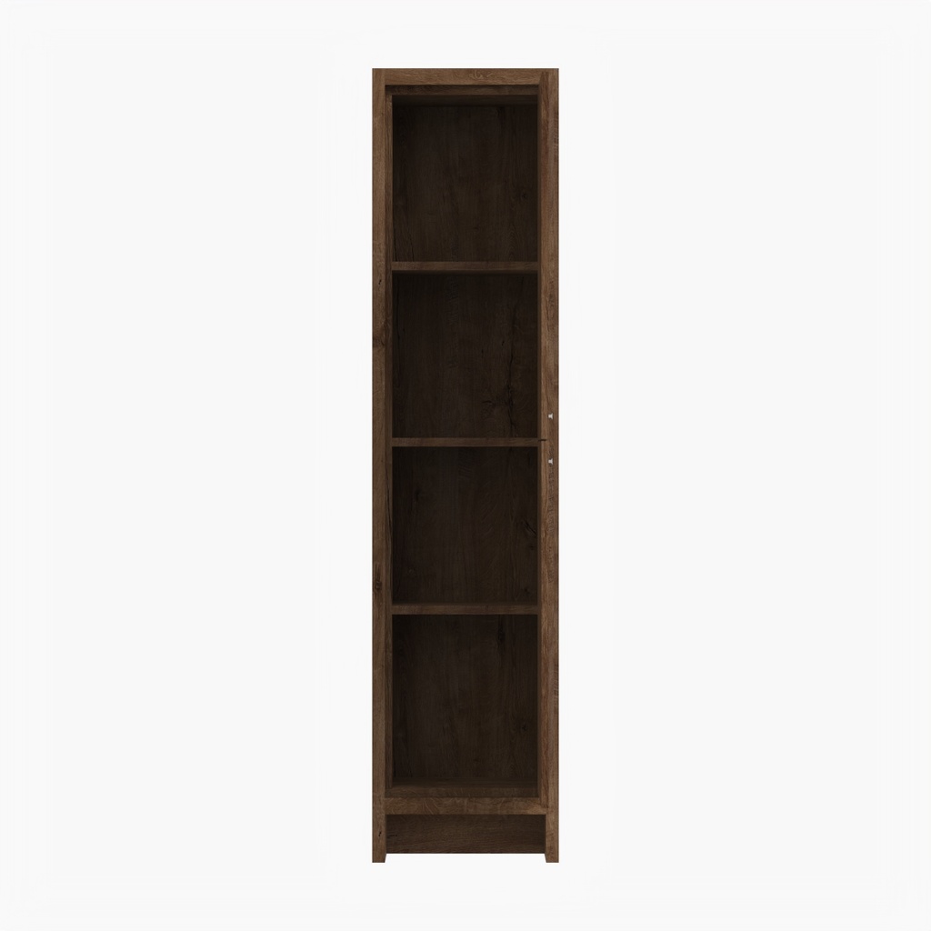 Armoire sur pieds à pentures droites Lima 16" rosewood