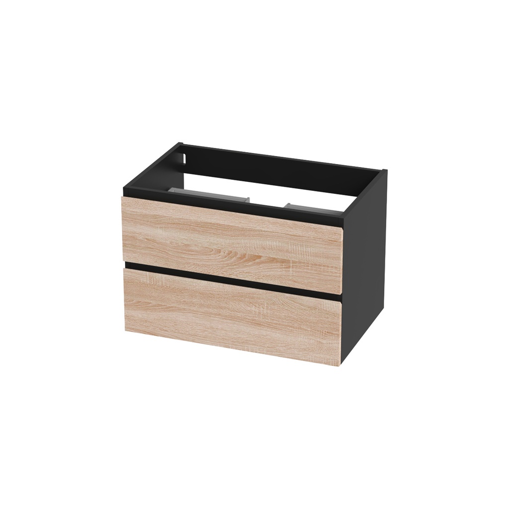Vanité Sidney 30" - Noir Mat