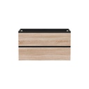 Vanité Sidney 36" - Noir Mat
