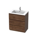 Ensemble Meuble-Lavabo De Plancher 30" Rosewood