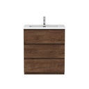 Ensemble Meuble-Lavabo De Plancher 30" Rosewood