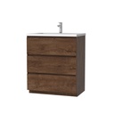 Ensemble Meuble-Lavabo De Plancher 30" Rosewood
