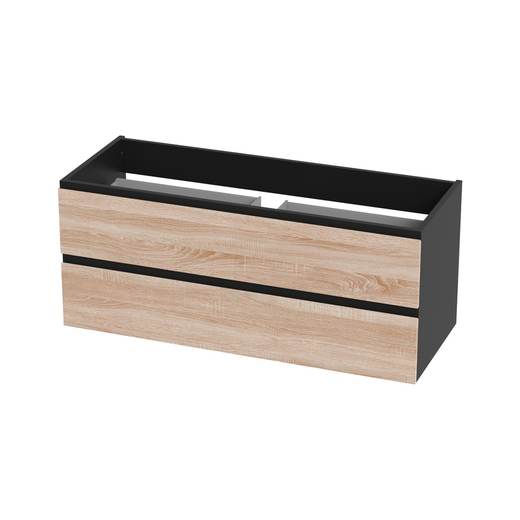Vanité Sidney 48" - Noir Mat
