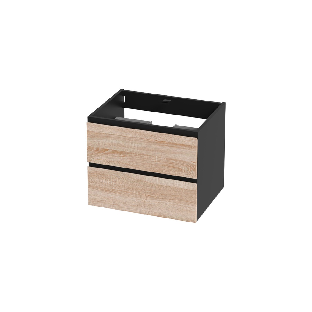 Vanité Sidney 24" - Noir Mat