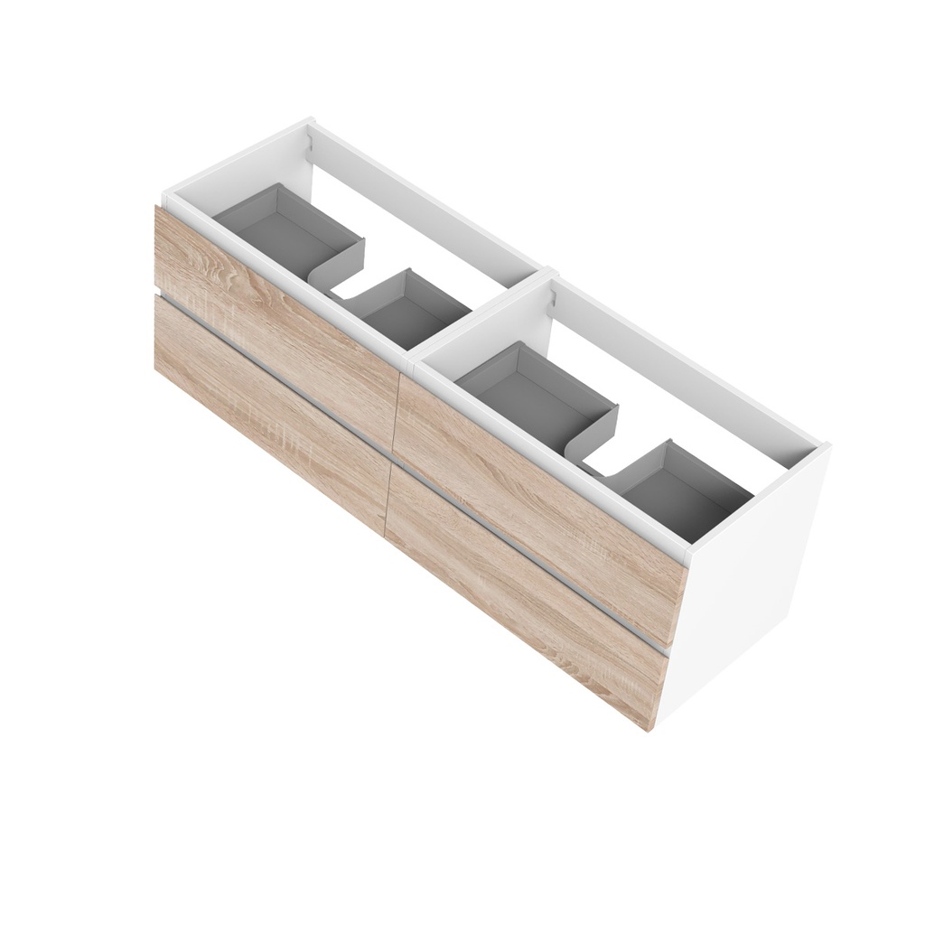 Vanité Sidney 60" - Blanc Mat