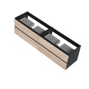 Vanité Sidney 71" - Noir Mat