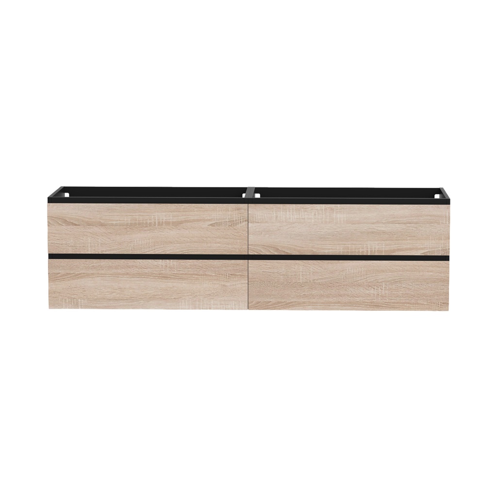 Vanité Sidney 71" - Noir Mat