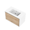 Vanité Dakar 36" - Blanc Mat