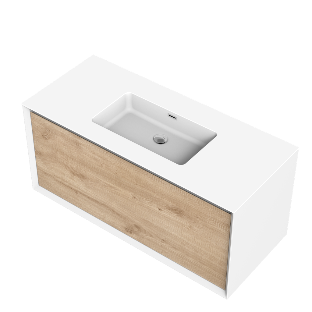 Vanité Dakar 48" - Blanc Mat