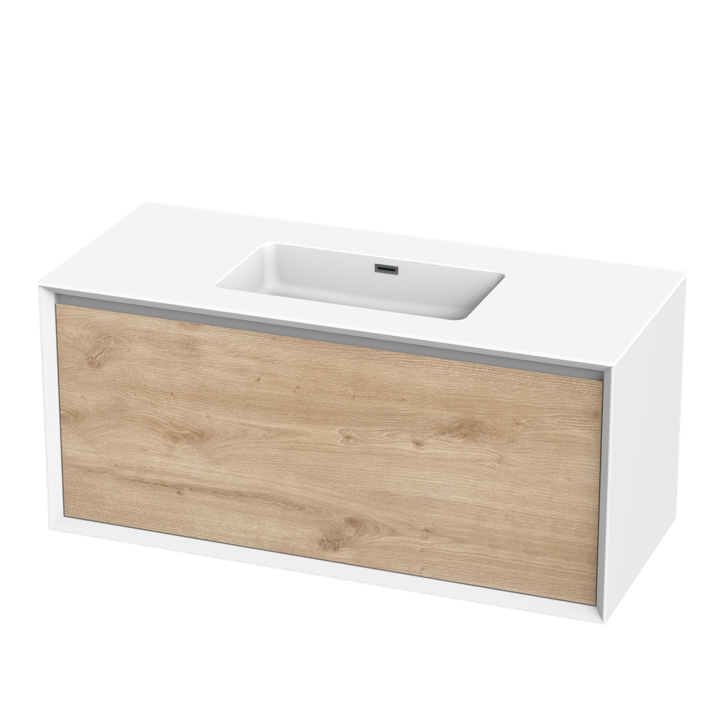 Vanité Dakar 48" - Blanc Mat