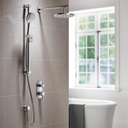 RoundOne™ TD2 : AQUATONIK™ T/P with Diverter Shower System with Wallarm Chrome