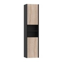 Armoire Dakar 16x67" - noir mat