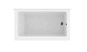 Bain Loft 6631 L-SFLR - 3 jupes (devant, gauche et droite), drain à gauche, AeroMassage™