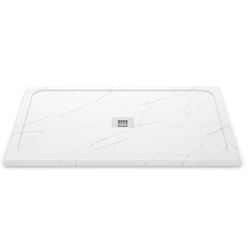 Roc-base Centro 42"x36" (quartz Blanc Grandes Veines)