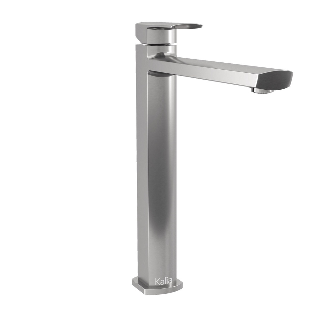 Grafik™ Grand Robinet Monotrou de Lavabo Nickel Pur Pvs