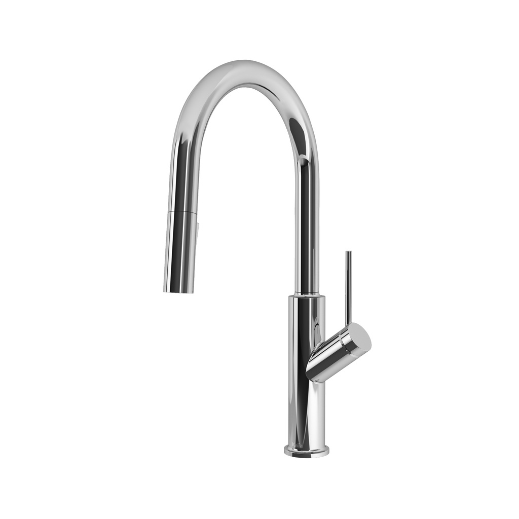 Karismatik Robinet de Cuisine Monocommande Douchette Extensible, 2 Jets Chrome