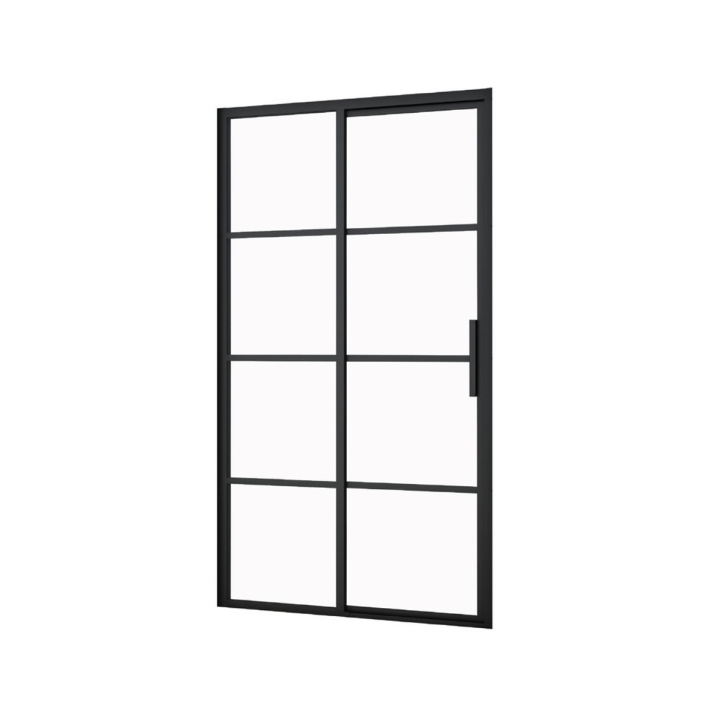 Mecanex 60'' porte alcove noir clair DROITE