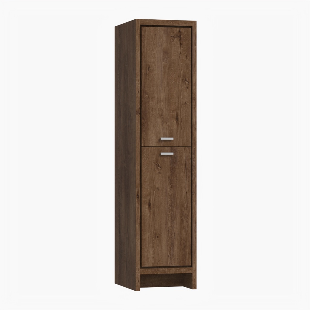 Armoire sur Pieds à Pentures Droites Lima 16" Rosewood