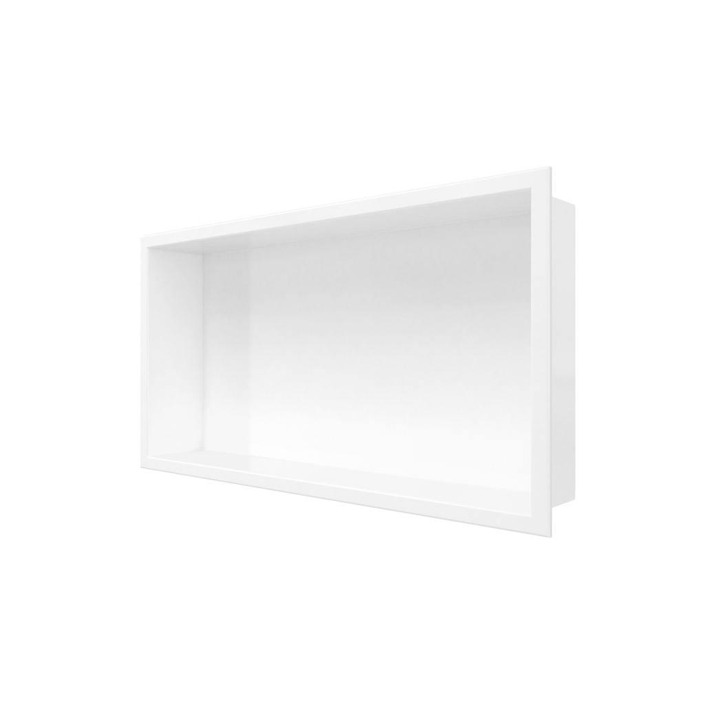 Sinni III - Niche de douche 25'' X 13 1/4'' - Blanc Mat