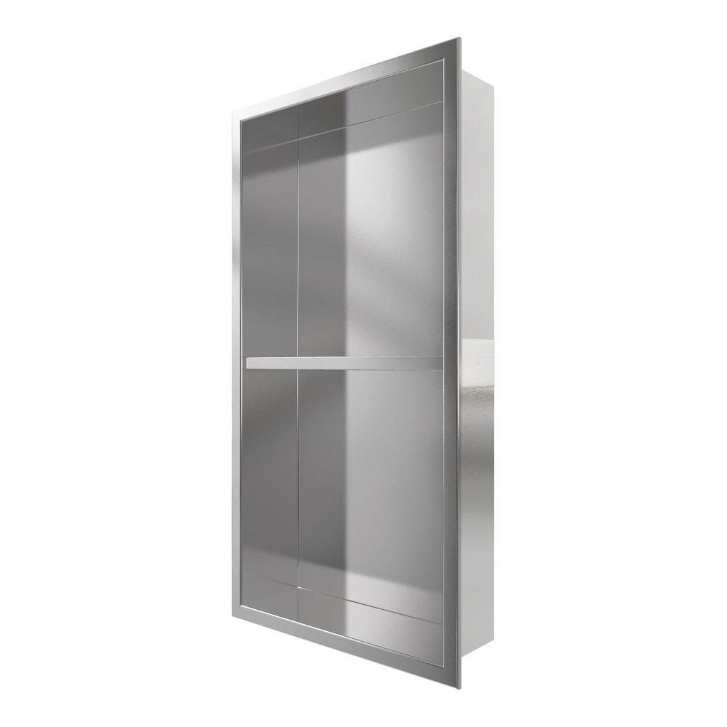 Misa I - Niche de douche 25 1/8'' X 13 1/4'' - Brossé