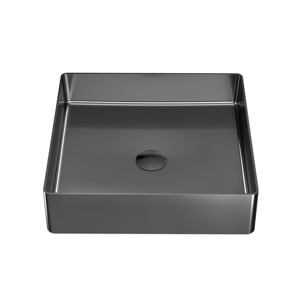 Tana IV - Lavabo 15 3/4'' - Noir Métallisé Brossé