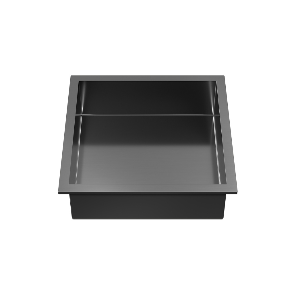 Lana IV - Niche 13 1/4 X 13 1/4'' - Noir Métallisé Brossé