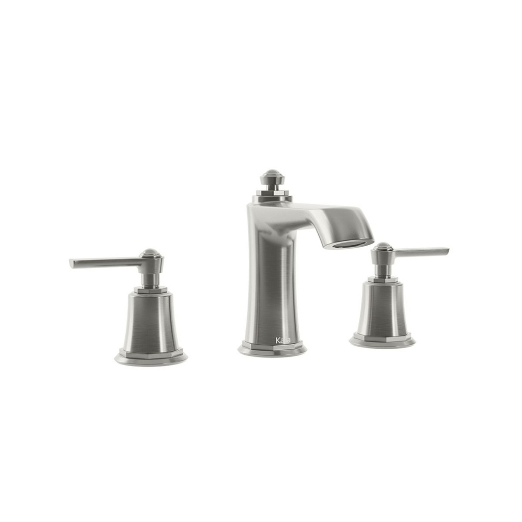 Rustik™ Robinet 8 C.c.de Lavabo sans Drain Nickel Pur Pvs