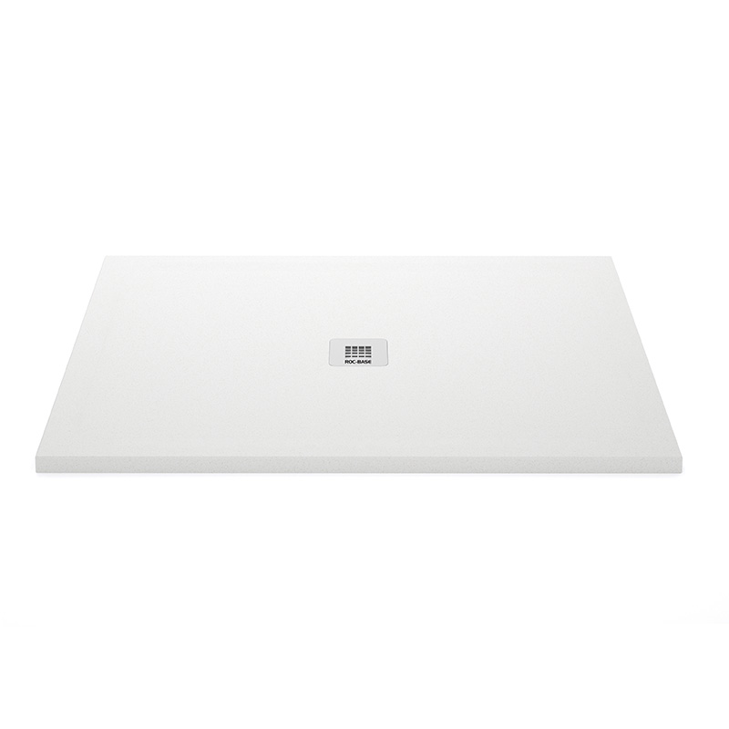 Roc-Base, Zero, 60"x30" [Drift - Quartz blanc pur]