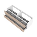 Vanité Sidney 60" - Blanc Mat