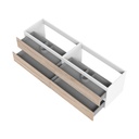 Vanité Sidney 71" - Blanc Mat