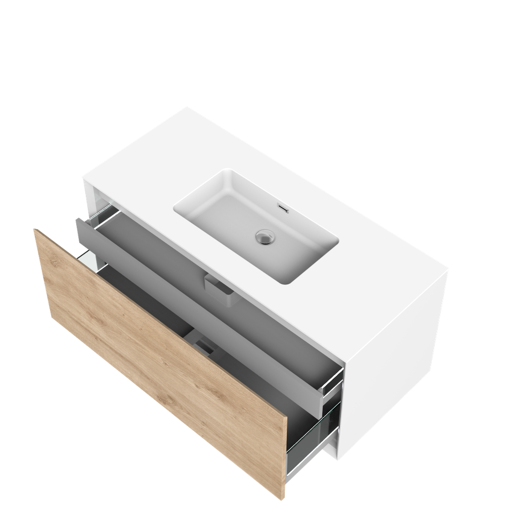 Vanité Dakar 48" - Blanc Mat