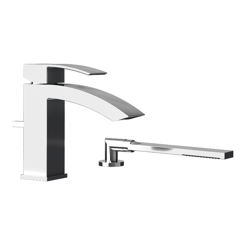 FALL ROBINET DE BAIN 2 MCX CHROME