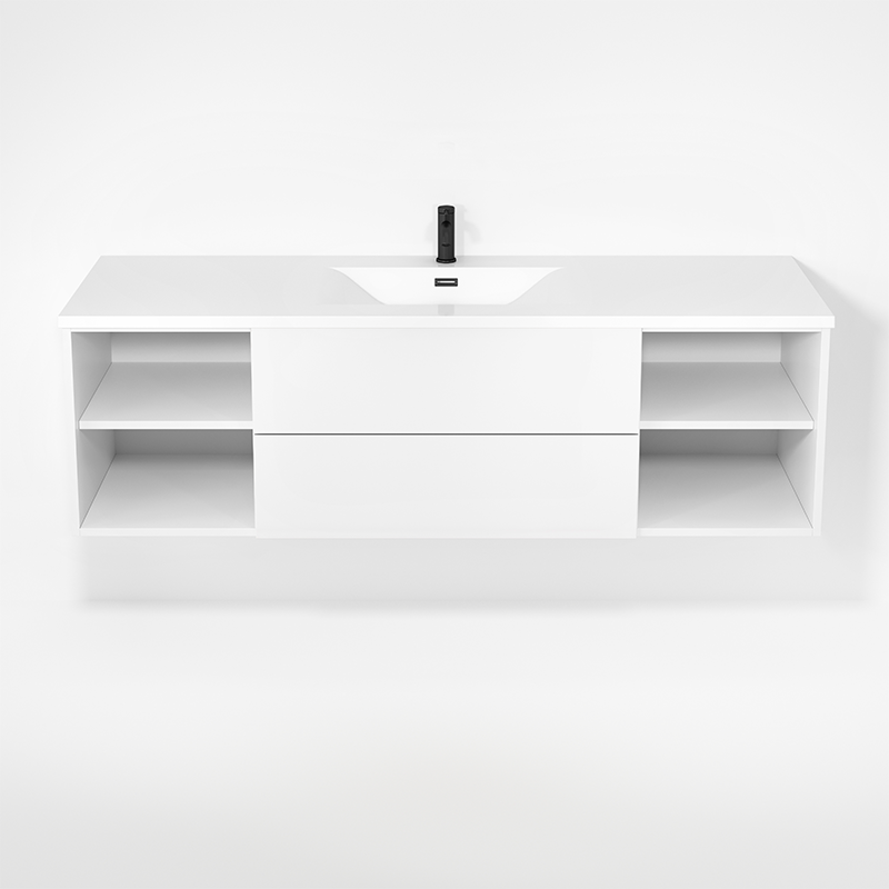 Haus - Meuble lavabo 63" simple - Blanc