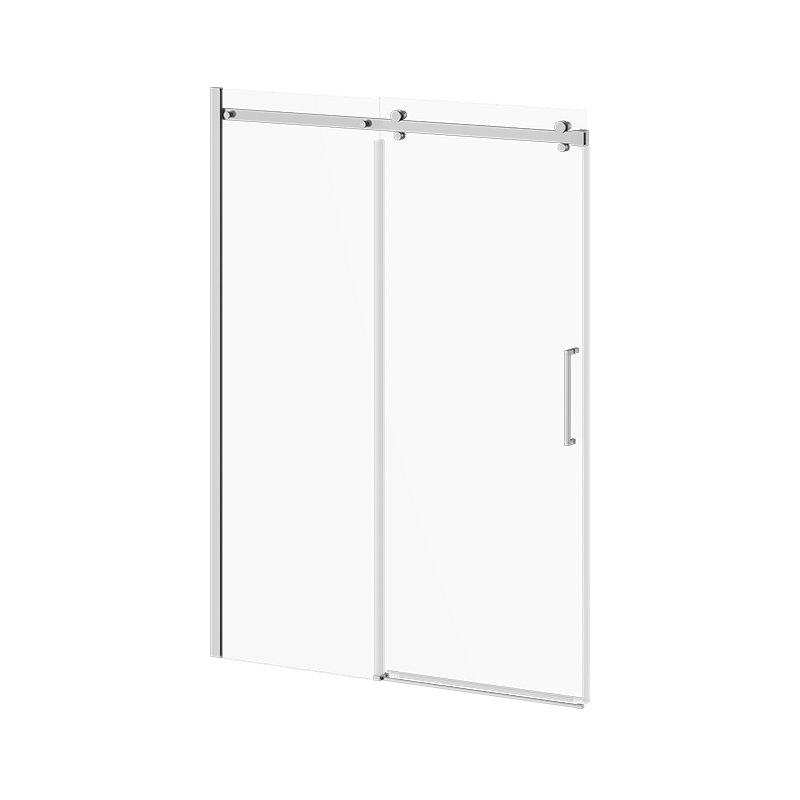 LEMAN PORTE DE DOUCHE COULISSANTE 60'' x 78'' CHROME POLI