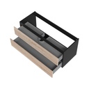 Vanité Sidney 48" - Noir Mat