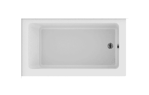 Bain Loft 6631 L-SF - 1 jupe (devant), drain à gauche, AeroMassage™