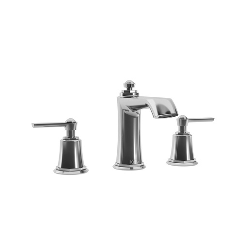 Rustik™ Robinet 8" C.c.de Lavabo sans Drain Chrome