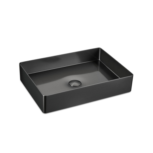 Aldan IV - Lavabo 19 5/8'' - Noir Métallisé Brossé