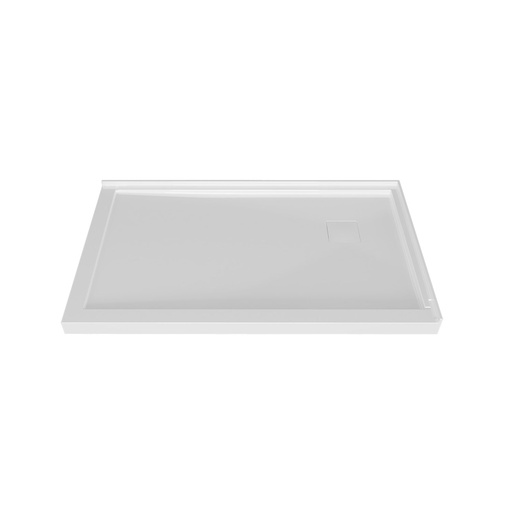 Base rectangulaire, cap magnétique, droite, drain à droite, 4836, drain 12 x 12